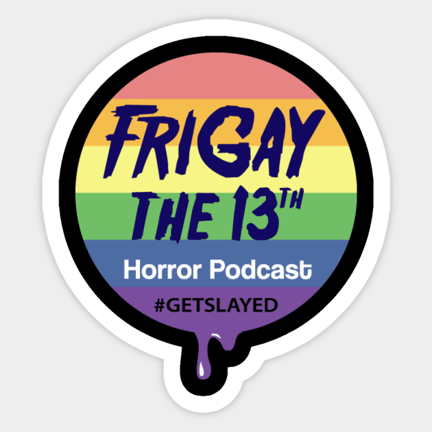 FriGay the 13th Merch Sticker by frigay13